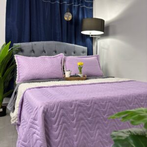 olcha unicolor ovejera suave y cálida para cama, ideal para dormitorio moderno