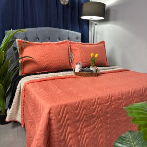 Colcha unicolor ovejera suave y cálida para cama, ideal para dormitorio moderno
