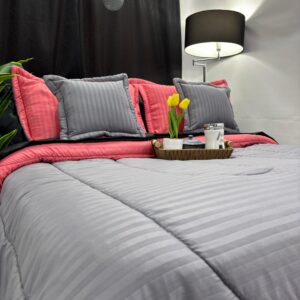 Edredón Danés Gris claro - Coral