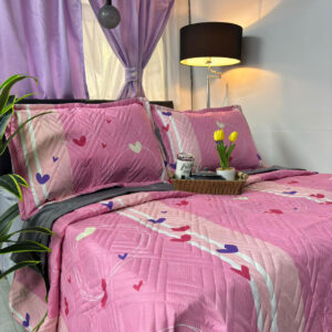 Colcha estampada doble faz, ligera, suave y reversible para decorar y renovar el dormitorio