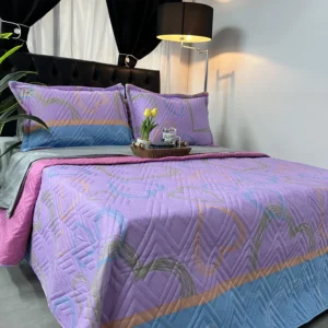 Colcha Combinada Lavanda Dream