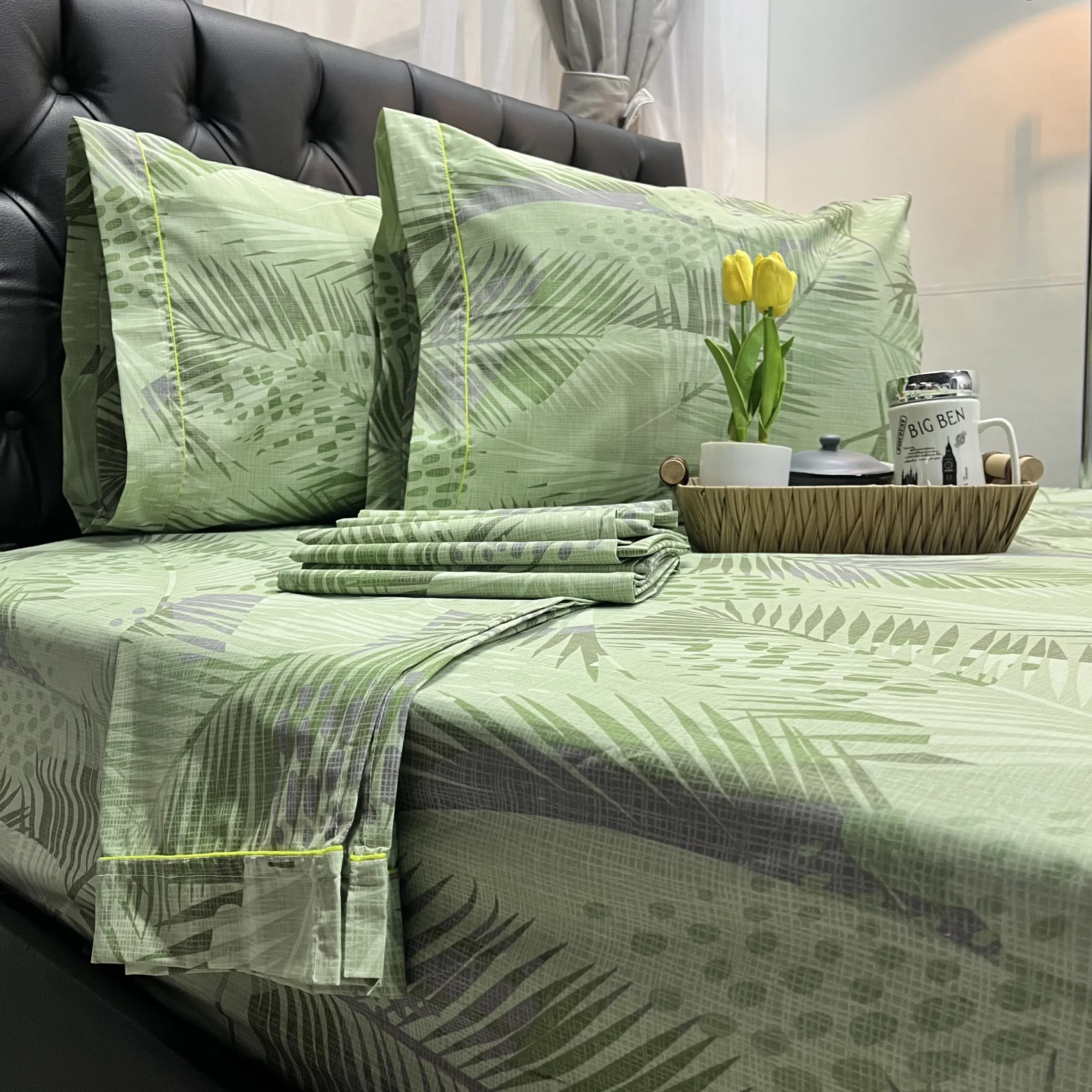 uego de sábanas de 144 hilos suaves y cómodas para cama, ideales para dormitorio