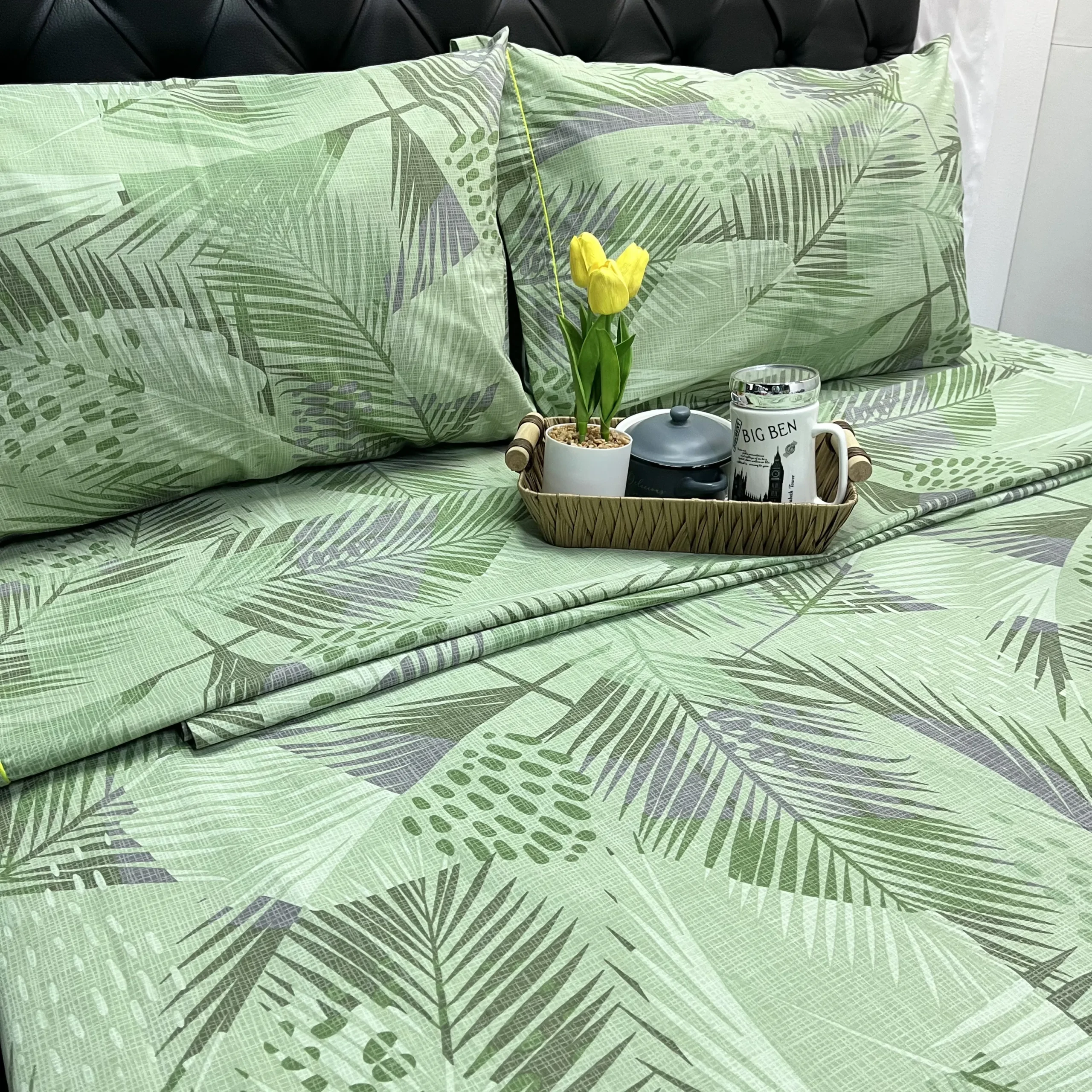 Juego de Sábanas 144 Hilos Armonía Verde - Image 3