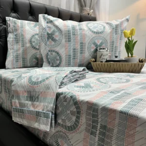 Juego de sábanas de 144 hilos suaves y cómodas para cama, ideales para dormitorio.