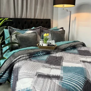 Edredón ovejero Estampdo para cama doble, suave, cálido y acogedor para dormitorio.