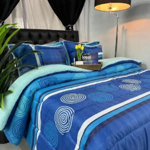 Edredón Térmico Ovejero Estampado – Set de Cama Suave y Cálido