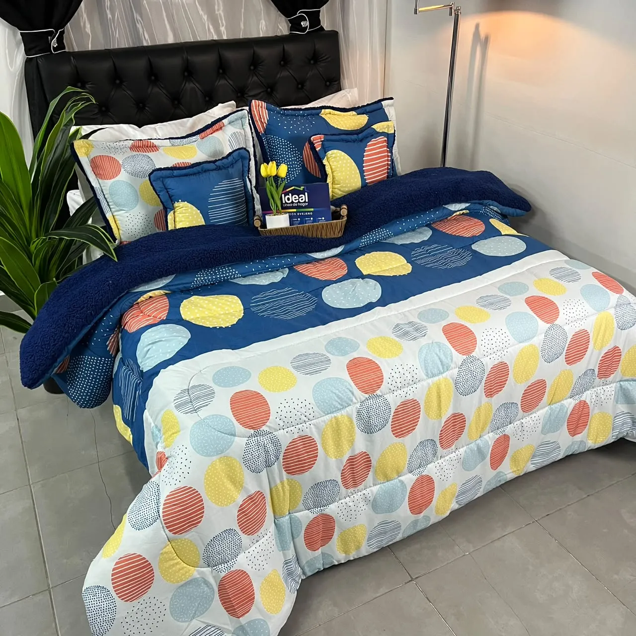 Edredón Térmico Ovejero Estampado – Set de Cama Suave y Cálido