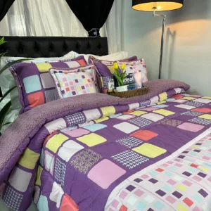 Edredón Térmico Ovejero Estampado – Set de Cama Suave y Cálido