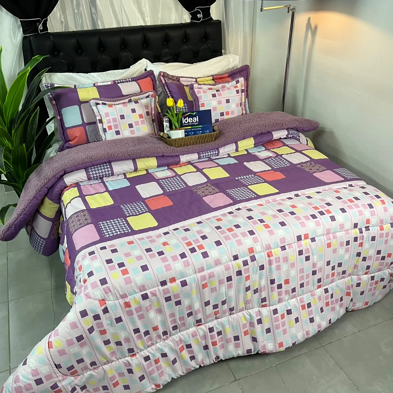 Edredón Térmico Ovejero Estampado – Set de Cama Suave y Cálido