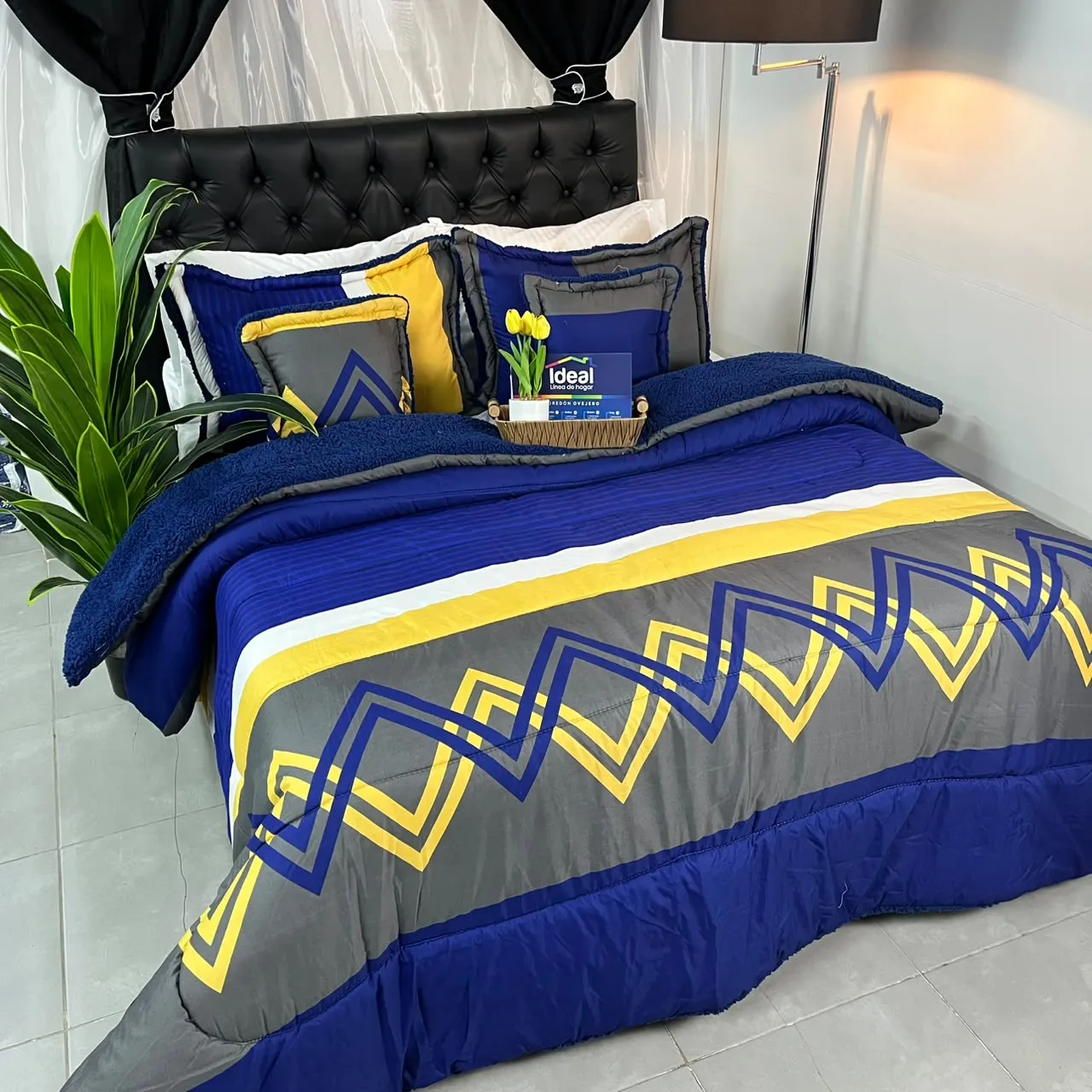 Edredón Térmico Ovejero Estampado – Set de Cama Suave y Cálido