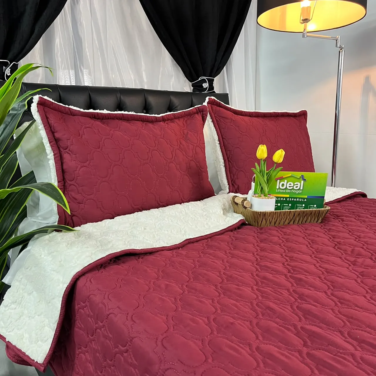 Colcha unicolor ovejera suave y cálida para cama, ideal para dormitorio moderno
