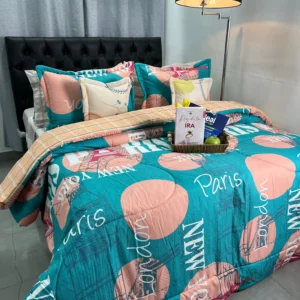 transforma tu habitación con nuestro Edredón Estampado, una pieza que combina estilo moderno y máxima suavidad. Diseñado con telas de alta calidad, es ligero, abrigado y perfecto para darle un toque fresco y elegante a tu descanso toda la temporada