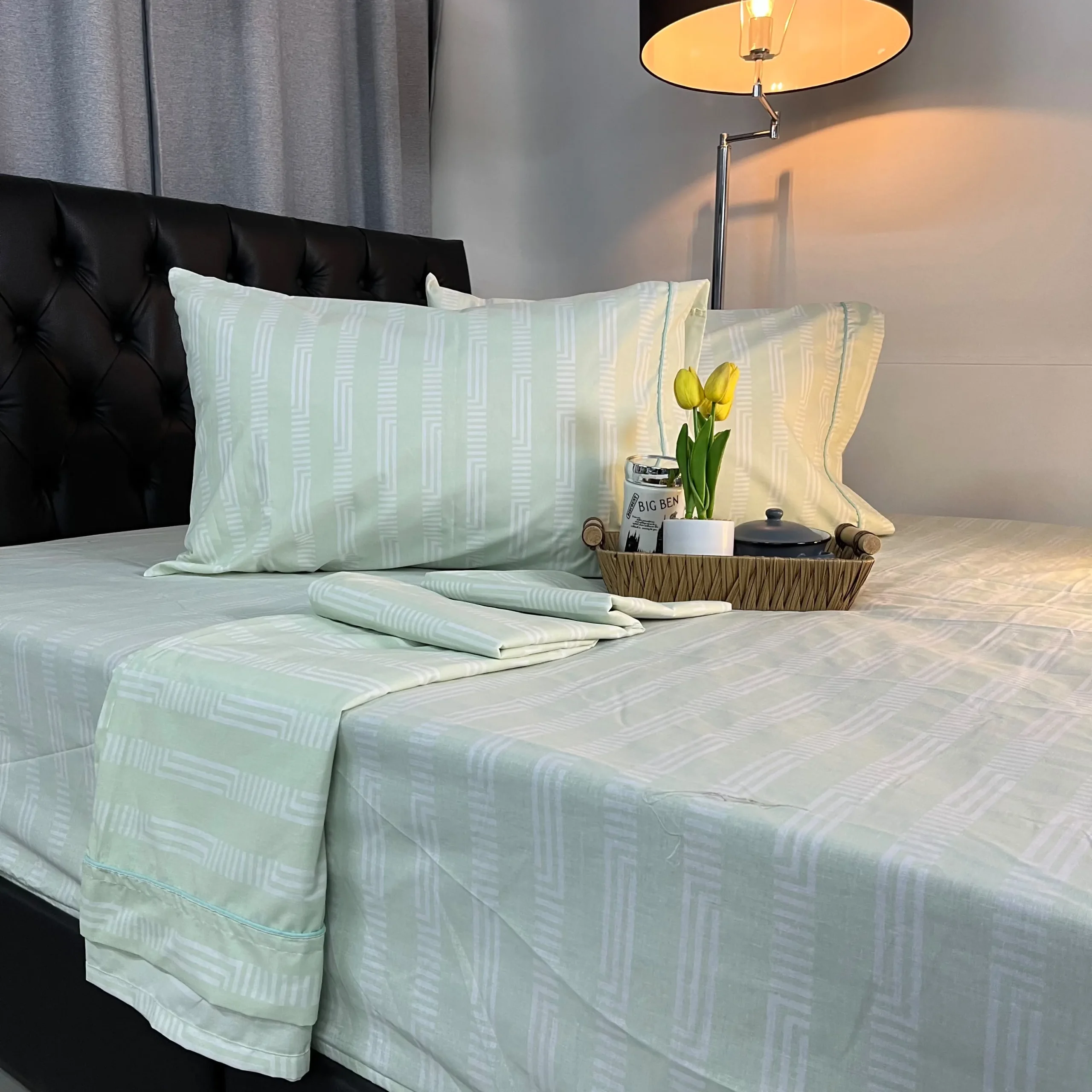 Juego de sábanas de 144 hilos suaves y cómodas para cama, ideales para dormitorio
