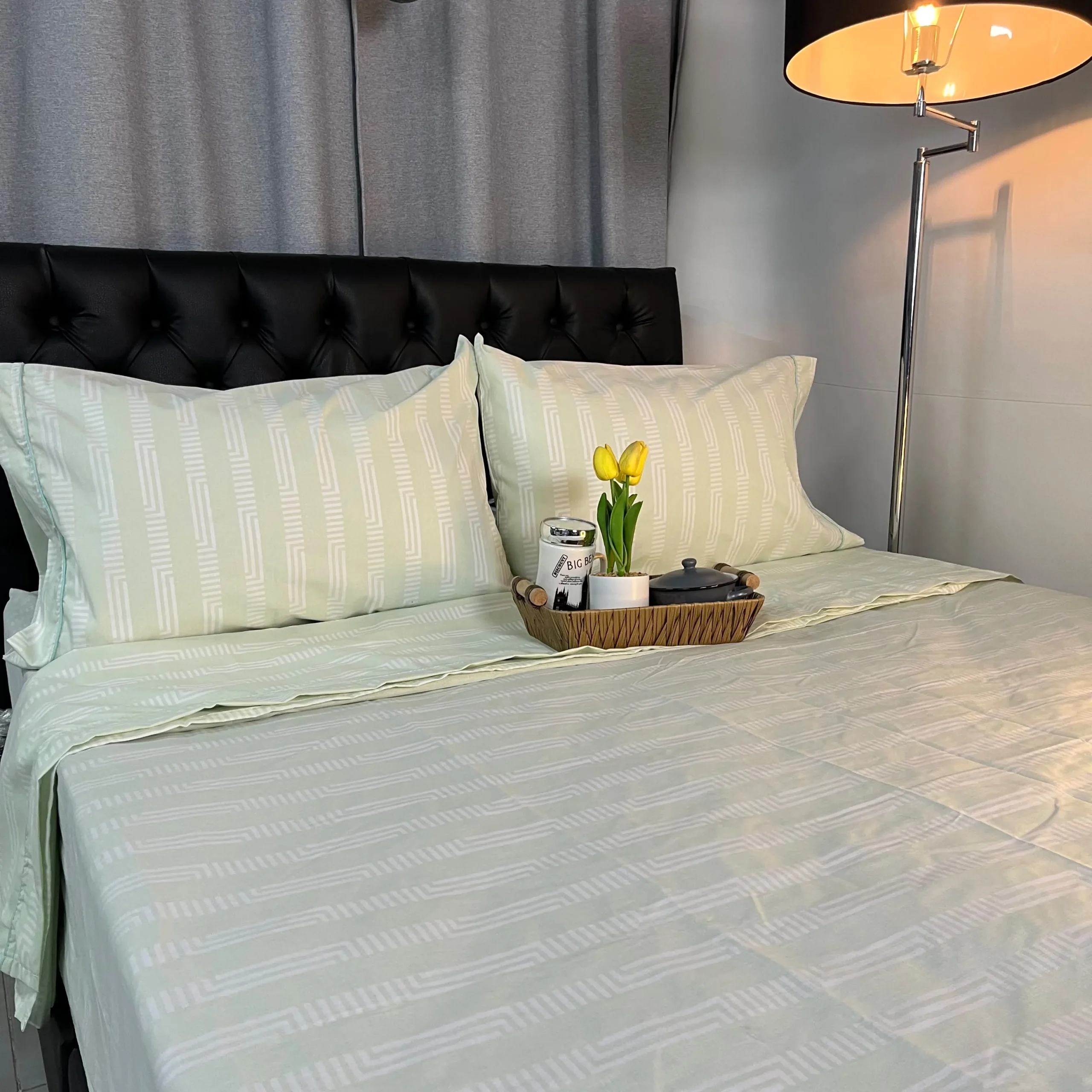 Juego de sábanas de 144 hilos suaves y cómodas para cama, ideales para dormitorio