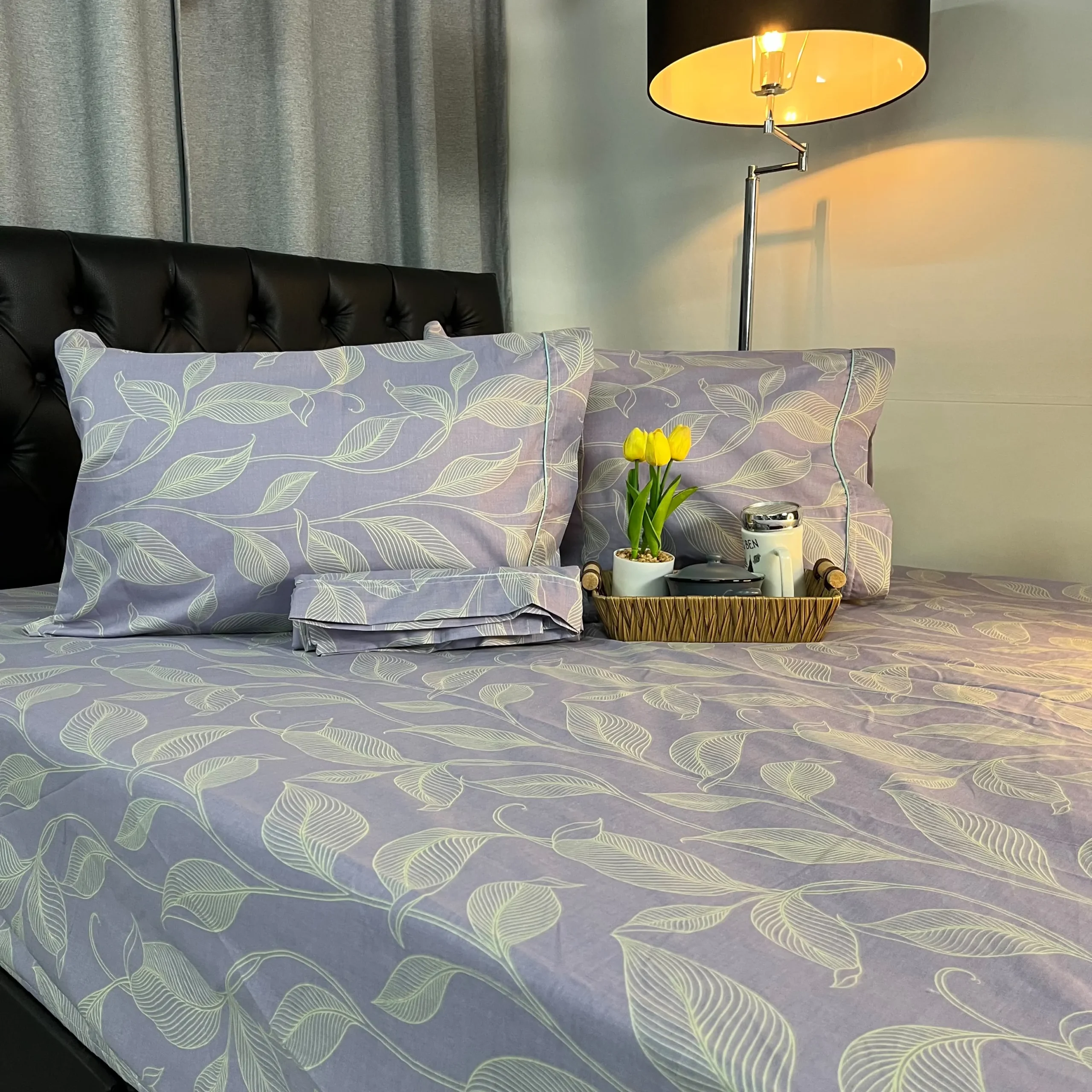 Juego de sábanas de 144 hilos suaves y cómodas para cama, ideales para dormitorio