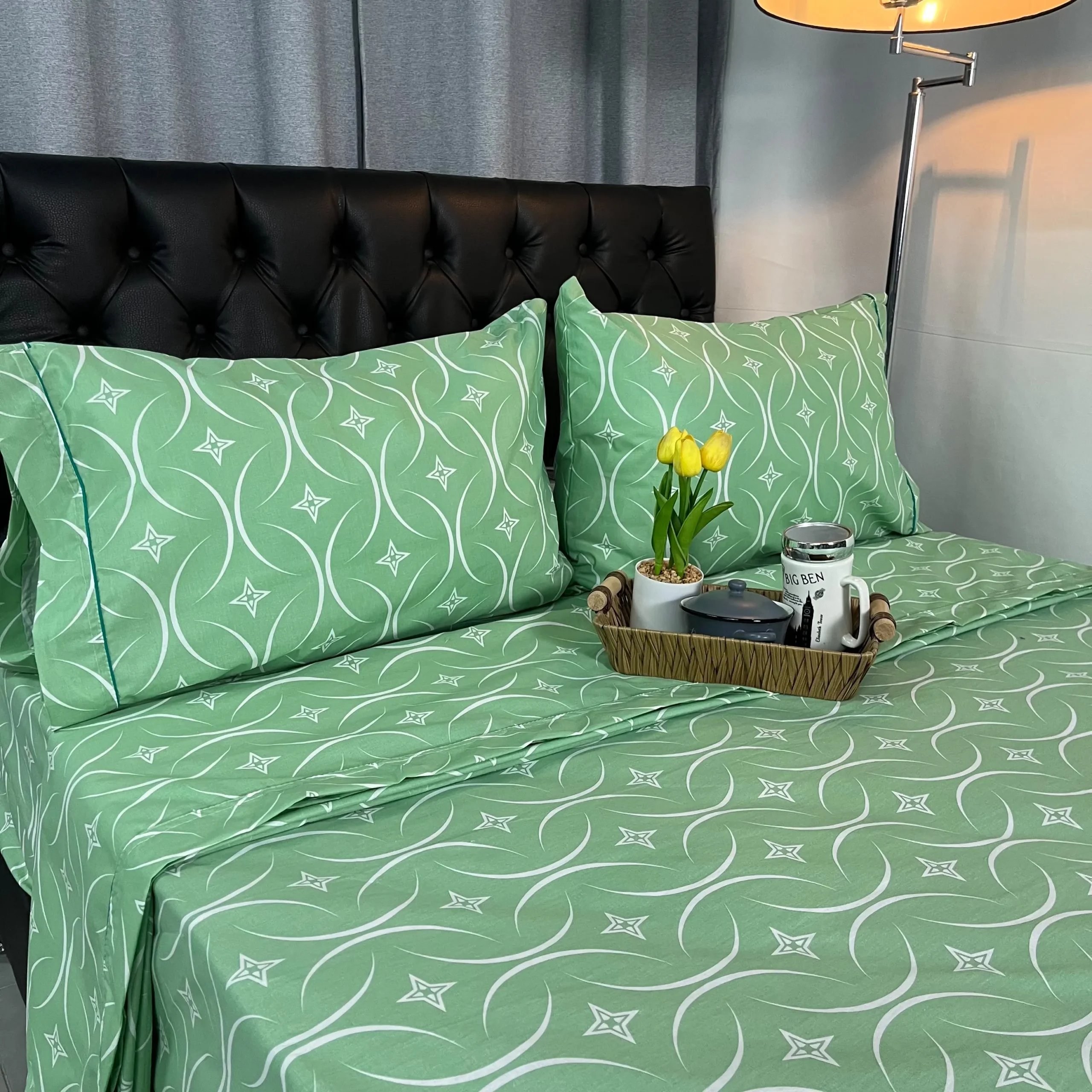 Juego de sábanas de 144 hilos suaves y cómodas para cama, ideales para dormitorio
